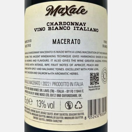 Chardonnay Macerato Maxale 2022 - Orion Wines