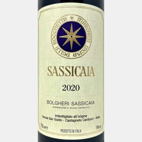 Sassicaia Bolgheri Sassicaia DOC 2020 - Tenuta San Guido