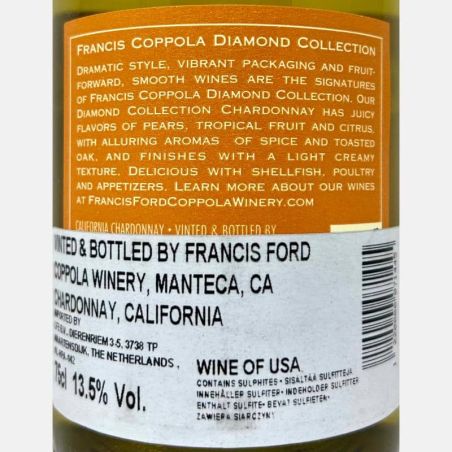 Chardonnay Diamond Collection Monterey County AVA 2021 - Francis Ford Coppola