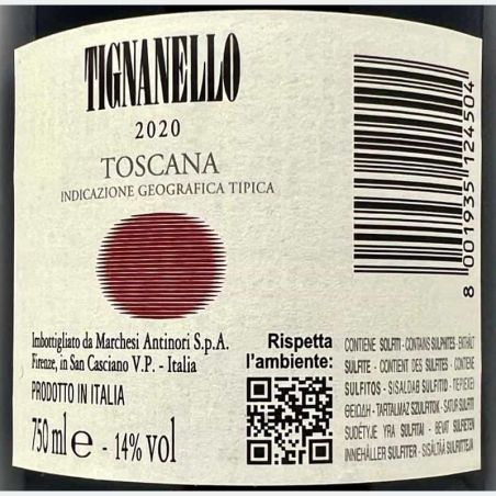 Tignanello Toscana IGT 2020 - Antinori Tenuta Tignanello