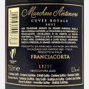 Franciacorta Brut Cuvée Royale DOCG - Marchese Antinori Tenuta Montenisa Franciacorta Brut Cuvée Royale DOCG - Marchese Antinori Tenuta Montenisa