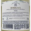 Les Légend R Blanc Bordeaux AOC 2022 - Domaines Barons de Rothschild Lafite Les Légend R Blanc Bordeaux AOC 2022 - Domaines Barons de Rothschild Lafite