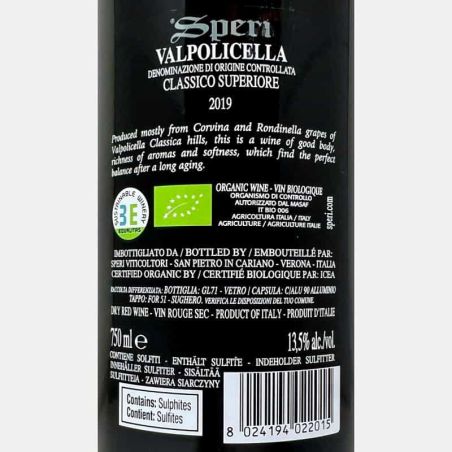 Valpolicella Classico Superiore Monte Sant'Urbano DOCG 2019 Bio - Speri
