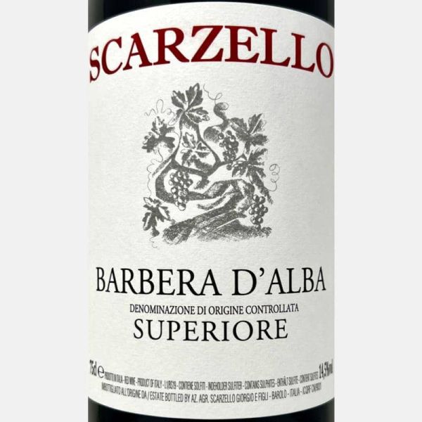 Barbera d'Alba Superiore DOC 2019 - Scarzello