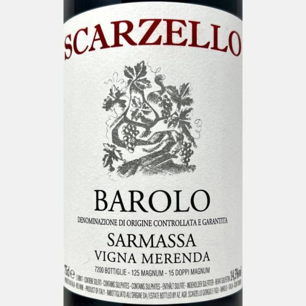 Barolo Sarmassa Vigna Merenda DOCG 2017 - Scarzello