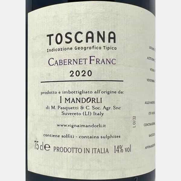 Cabernet Franc Toscana IGT 2020 - I...