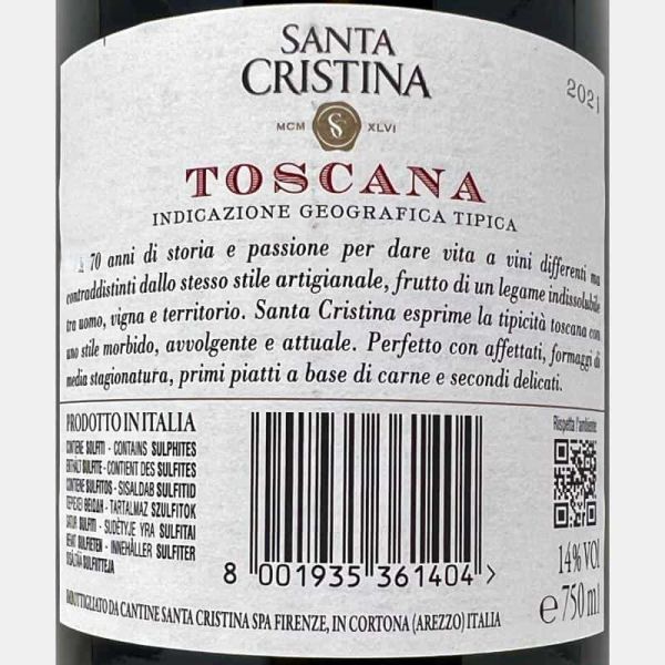 Santa Cristina Rosso Umbria IGT 2022 - Marchesi Antinori Santa Cristina Rosso Umbria IGT 2022 - Marchesi Antinori