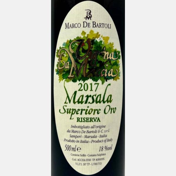 Marsala Superiore Oro Riserva Vigna La Miccia DOC 2017 0,5L - Marco de Bartoli