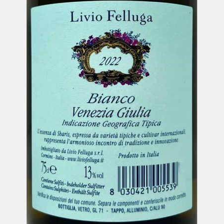 Sharis Bianco Venezia Giulia IGT 2022 - Livio Felluga