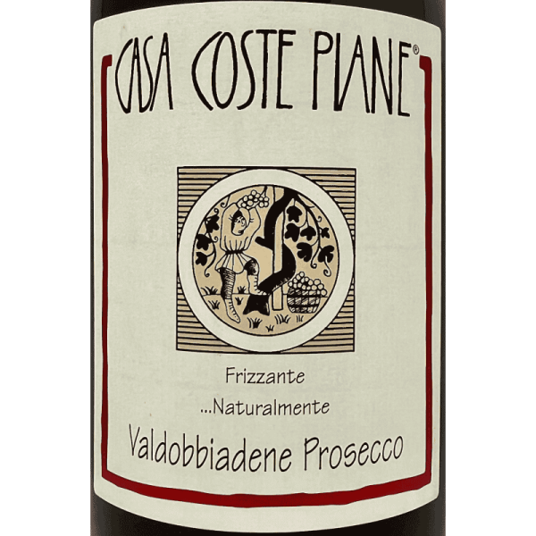 Prosecco Valdobbiadene Frizzante Naturalmente DOCG - Casa Coste Piane