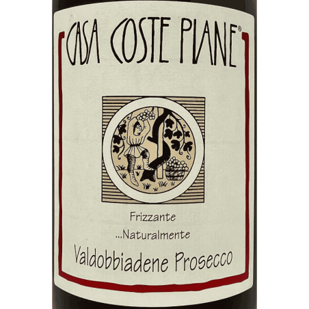 Prosecco Valdobbiadene Frizzante Naturalmente DOCG - Casa Coste Piane
