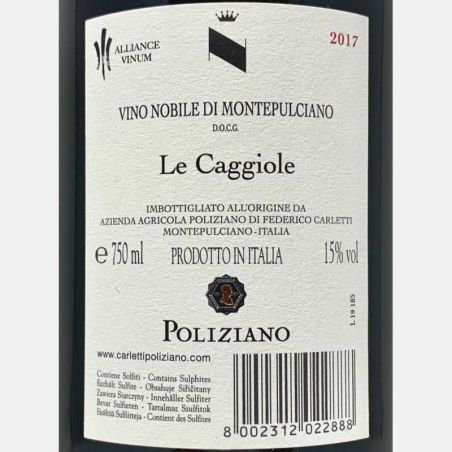 Vino Nobile di Montepulciano Le Caggiole DOCG 2017 - Poliziano