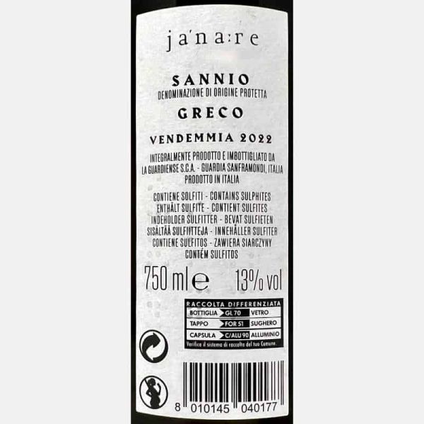 Greco Janare Pietralata Sannio DOC...