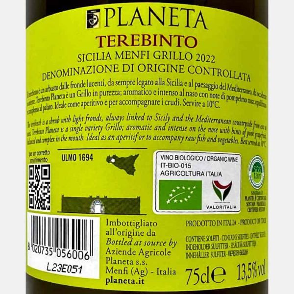 Grillo Terebinto Sicilia Menfi DOC...