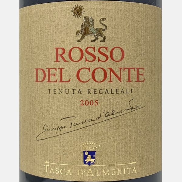 Rosso del Conte Contea di Sclafani DOC 2005 - Tenuta Regaleali, Tasca d'Almerita