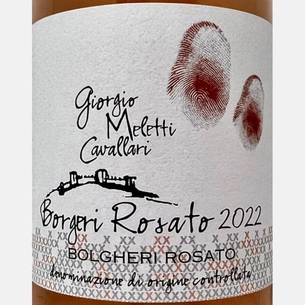 Bolgheri Rosato Borgeri DOC 2022 - Giorgio Meletti Cavallari