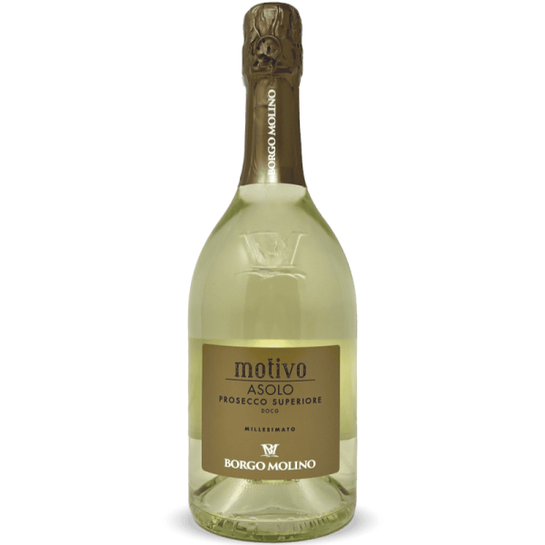 Prosecco Asolo Superiore Motivo Brut Millesimanto DOCG 2022 - Borgo Molino Prosecco Asolo Superiore Motivo Brut Millesimanto DOCG 2022 - Borgo Molino